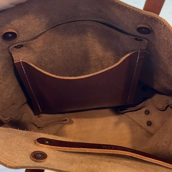 KMM & Co Cognac Tote - Picture 7 of 10